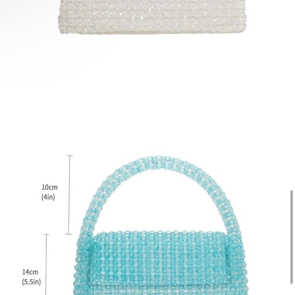 Melie Bianco Iridescent Beaded Bag - Picture 4 of 5